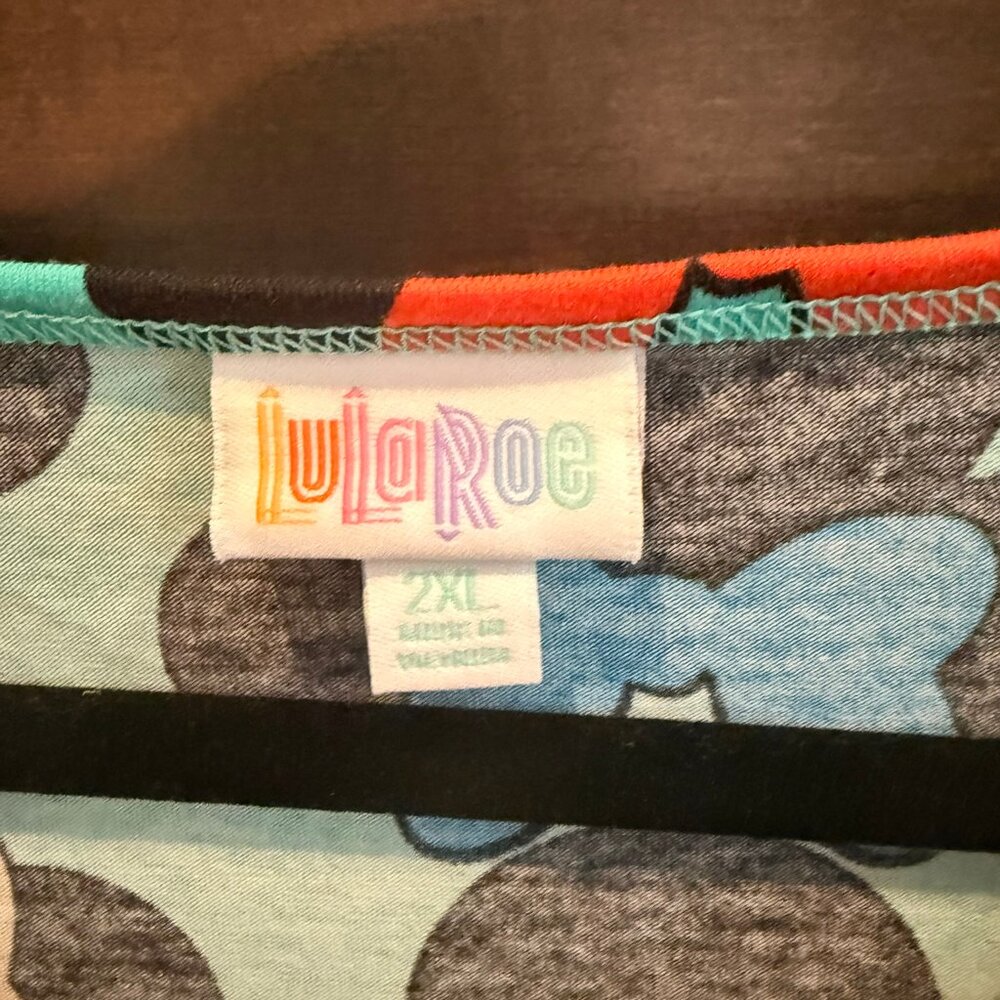 LuLaRoe Disney Minnie Mouse - 'Irma' Tunic - 2XL - Picture 2 of 2